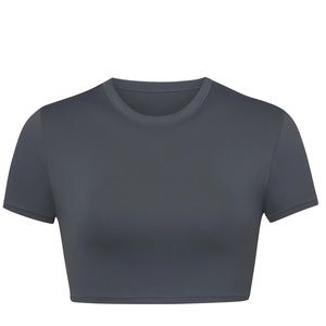 Skims Swim T-Shirt in gunmetal size small new with tags